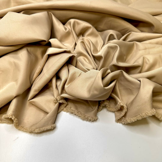 Iced Latte - Polyester Blend Woven - Light Beige - 2M Bundle