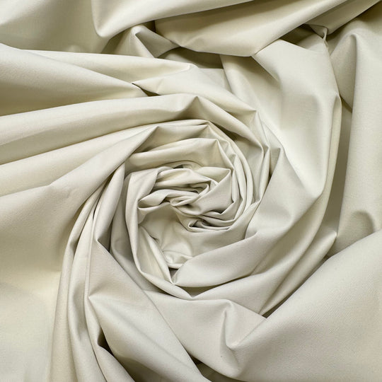 Sitting In A Hot Tub - Blackout Curtain Lining Fabric Poly/Vinyl Coated Woven - White - 1.85M Bundle