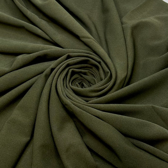Going On A Short Hike - Polyester Blend Woven - Dark Green - 2M Bundle