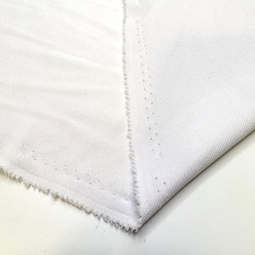 Running Through A Sprinkler - Polyester Blend Knit - White - 3.8M Bundle