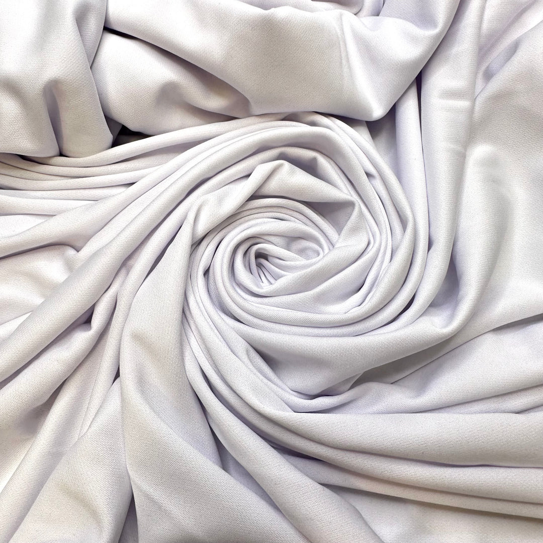 Running Through A Sprinkler - Polyester Blend Knit - White - 3.8M Bundle