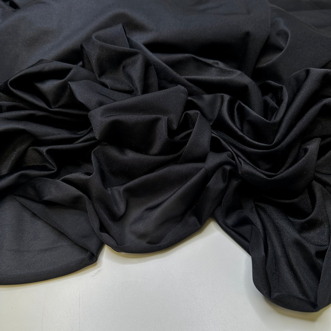 Cuddling With A Pet - Polyester Blend Knit - Black - 3.35M Bundle
