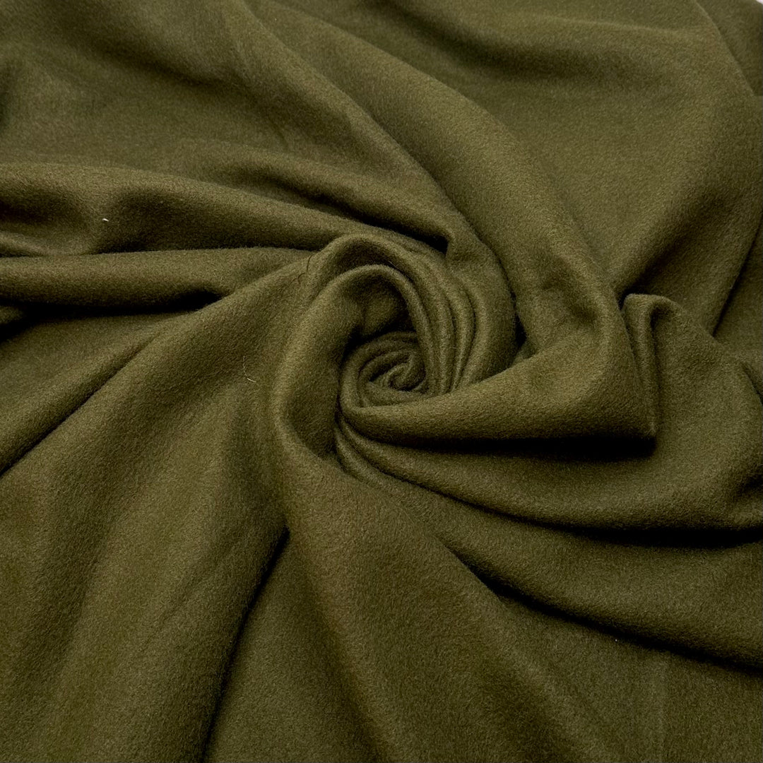 Eating Healthy - Jersey Fleece Polyester Blend Knit - Dark Green - Bundles