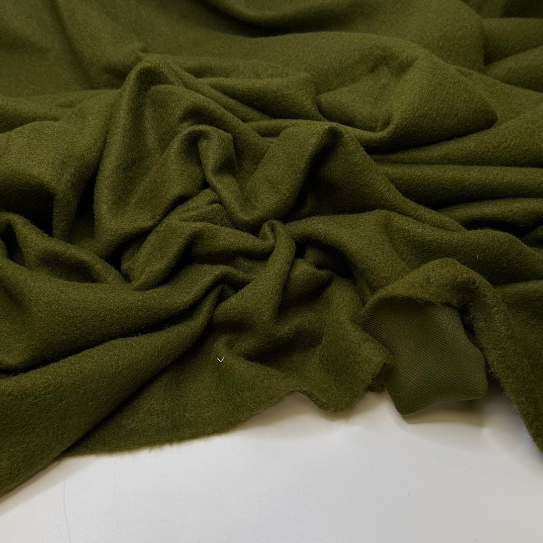 Eating Healthy - Jersey Fleece Polyester Blend Knit - Dark Green - Bundles