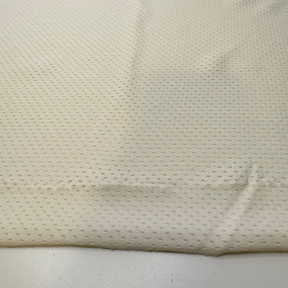 Working Out With Friends - Sport Mesh Polyester Blend Knit - Cream - 1.3M Bundle