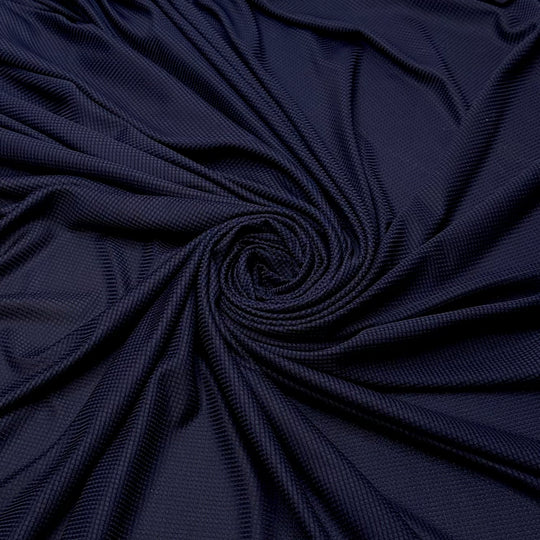 Paying Off A Debt - Polyester Blend Knit - Navy - Bundles
