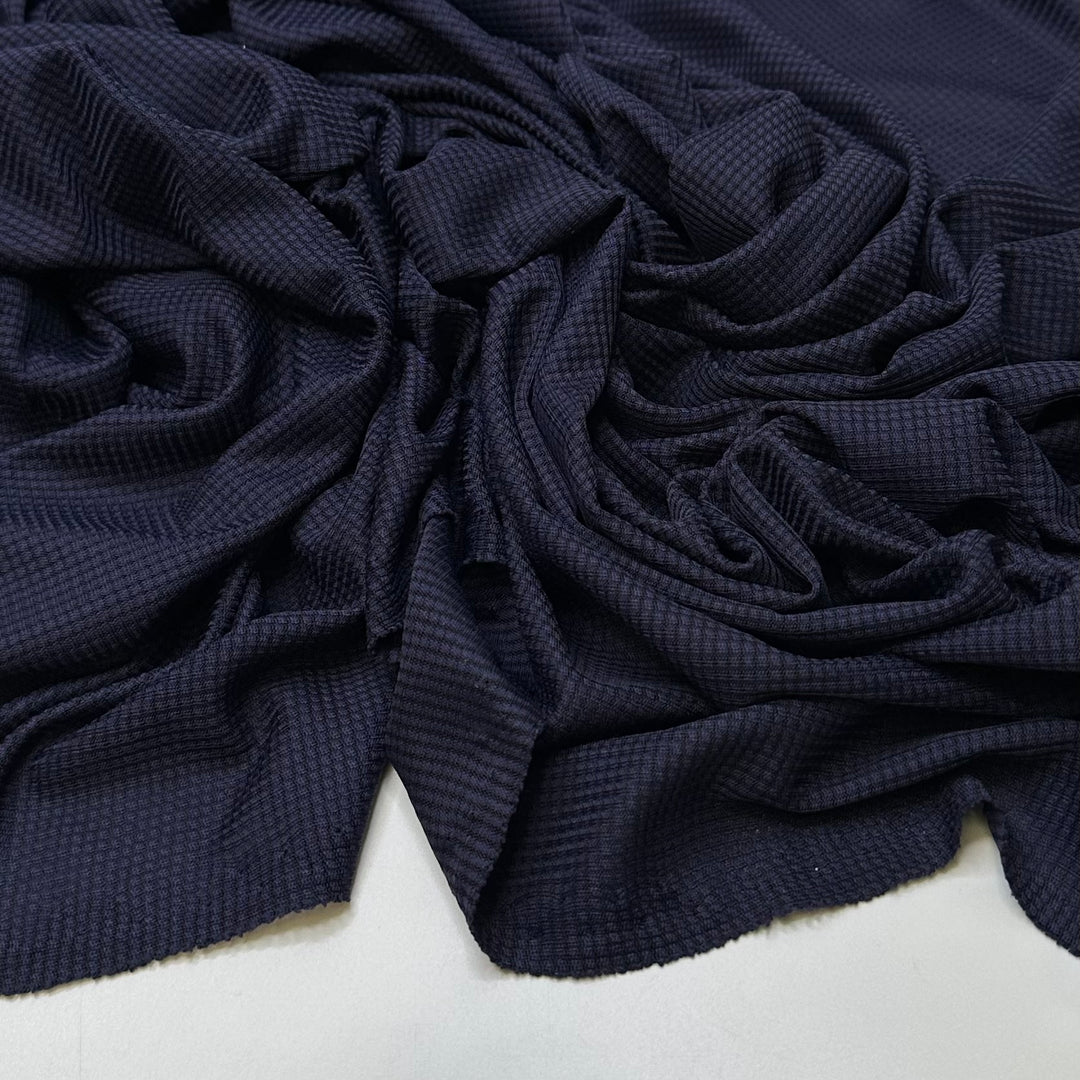 Paying Off A Debt - Polyester Blend Knit - Navy - Bundles
