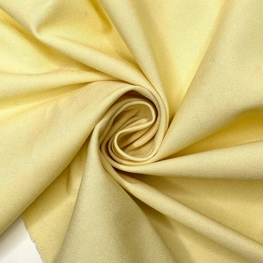 Canvas Summer - Poly/Cotton Woven - Light Yellow - 0.9M Bundle