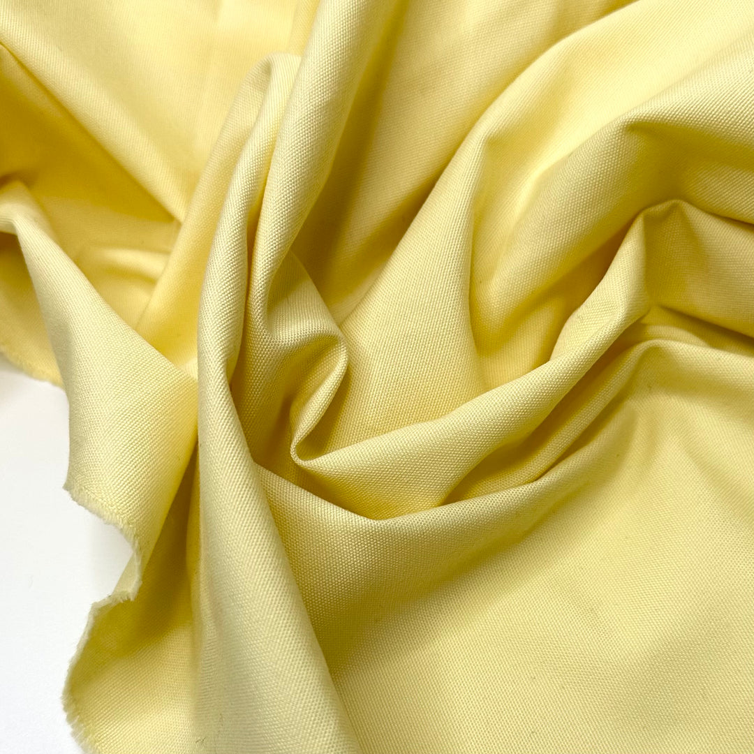 Canvas Summer - Poly/Cotton Woven - Light Yellow - 0.9M Bundle