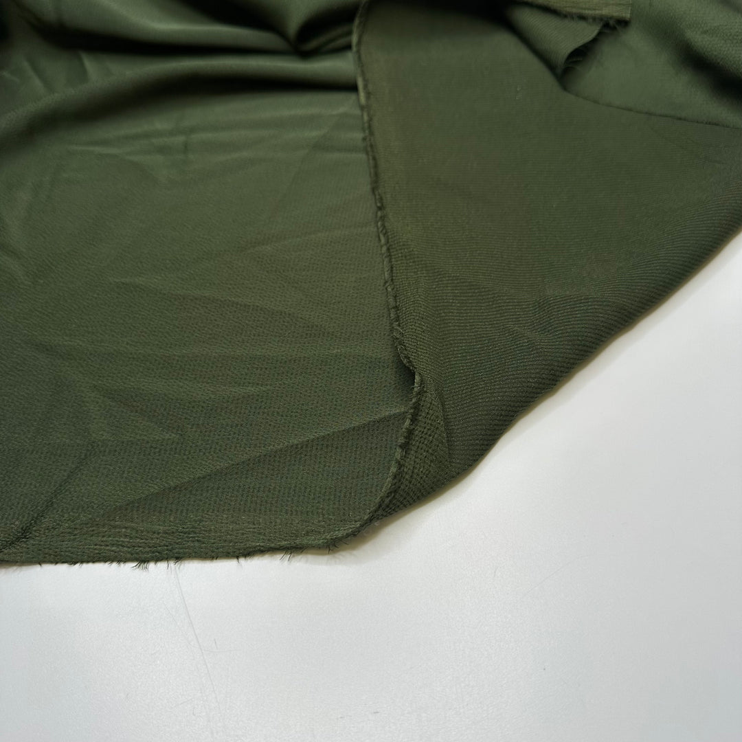Make Them Green With Envy - Crinkle Sateen Poly Woven - Green - 1.3M Bundle