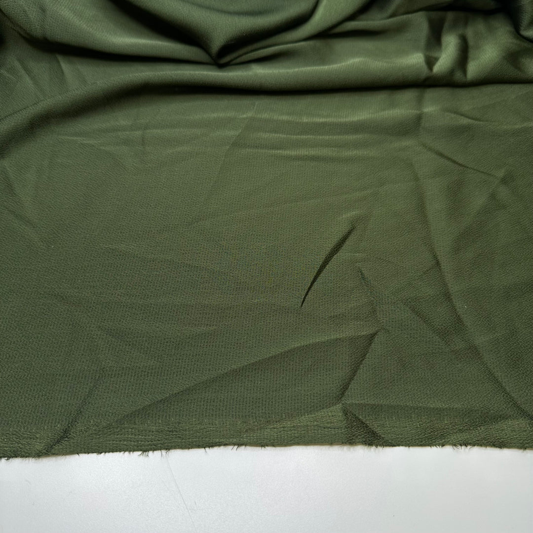 Make Them Green With Envy - Crinkle Sateen Poly Woven - Green - 1.3M Bundle