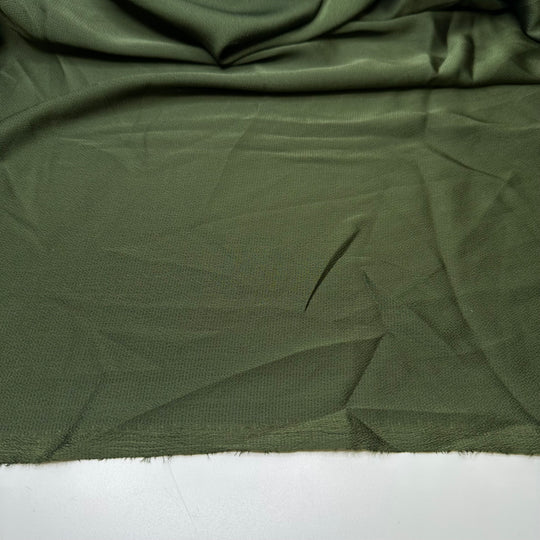 Make Them Green With Envy - Crinkle Sateen Poly Woven - Green - 1.3M Bundle