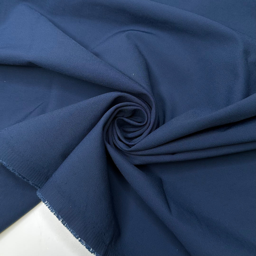 Taking Up A New Sport - Twill Weave Poly/Spandex Woven - Navy - 1M Bundle