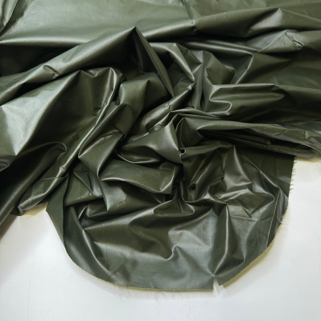 Hiking Bucket List - Rip Stop Poly Woven - Dark Green - 2.2M Bundle