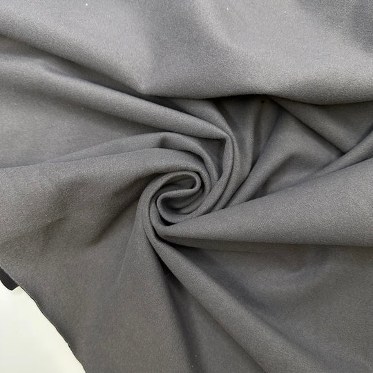 Its A Mouse Duh - Lined With Poly/Nylon Fabric Fleece Polyester Blend Knit - Grey/Black - 1.9M Bundle