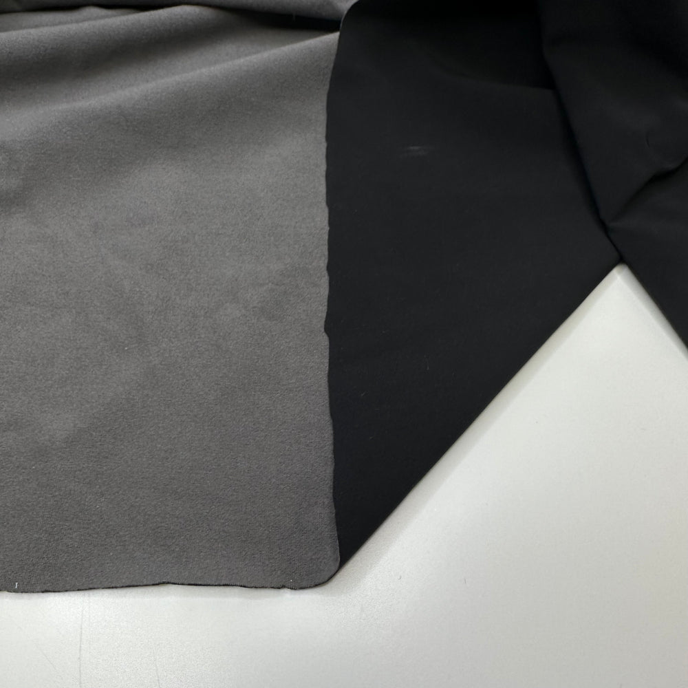 Its A Mouse Duh - Lined With Poly/Nylon Fabric Fleece Polyester Blend Knit - Grey/Black - 1.9M Bundle