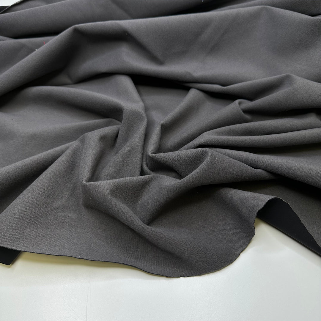 Its A Mouse Duh - Lined With Poly/Nylon Fabric Fleece Polyester Blend Knit - Grey/Black - 1.9M Bundle