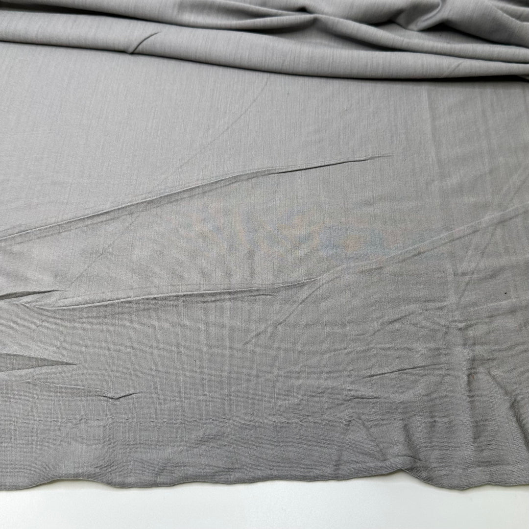 Woolly Mammoth - Jersey Wool Blend Knit - Light White/Grey - 2M Bundle