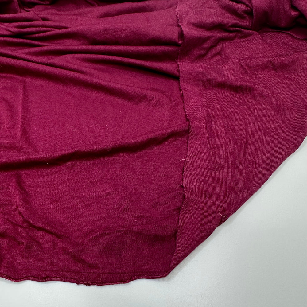 Its Grape To Be Here - Jersey Cotton Knit - Burgundy/Purple - 0.75M Bundle