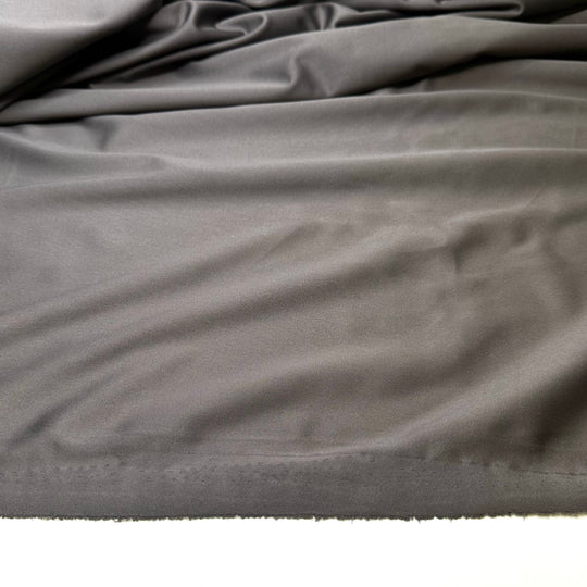 Silver Medalists In The Pool - Double Cloth Knit Synthetic Blend  - Grey/Cream - 2.5M Bundle