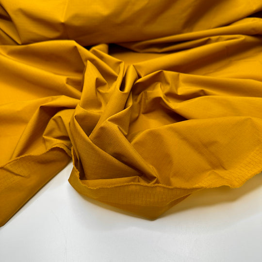 Vying For Gold - Water Resistant Ripstop Nylon Woven - Gold - 1.4M Bundle