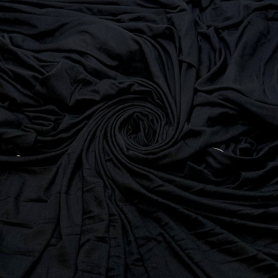 Watching The Fireflies - Jersey Tencel Knit - Black - Bundles