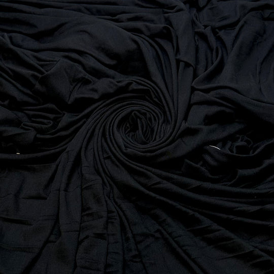 Watching The Fireflies - Jersey Tencel Knit - Black - Bundles