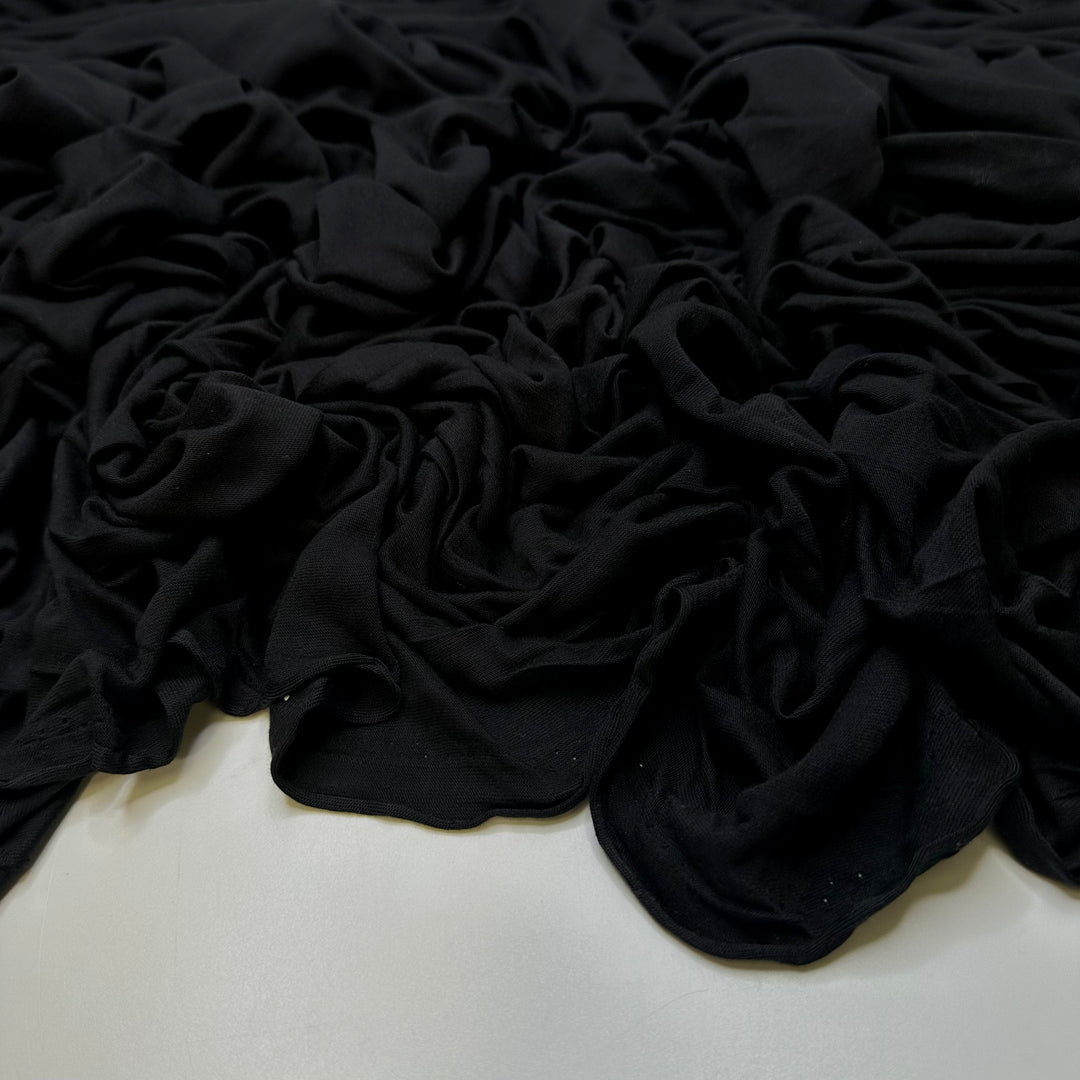 Watching The Fireflies - Jersey Tencel Knit - Black - Bundles