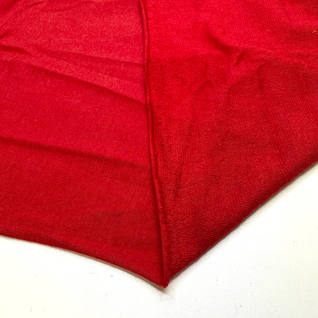 Tending To My Sunburn - French Terry Natural Blend Knit - Red - 1.2M Bundle