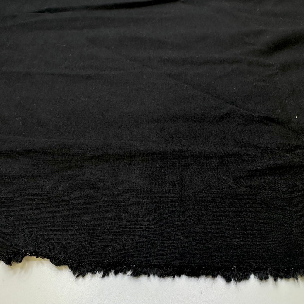 Late Nights Out - French Terry Natural Blend Knit - Black - 1.7M Bundle