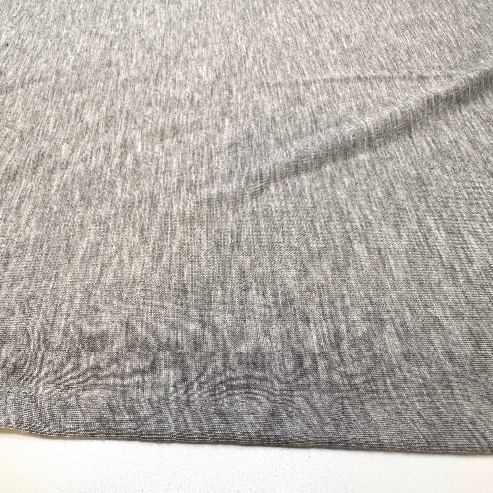 Summer Thunderstorms - Jersey Poly/Lyocell Knit - Light Grey - 1.05M Bundle