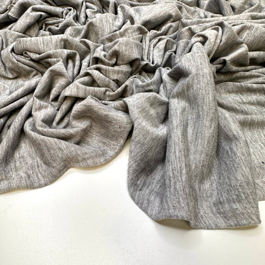 Summer Thunderstorms - Jersey Poly/Lyocell Knit - Light Grey - 1.05M Bundle