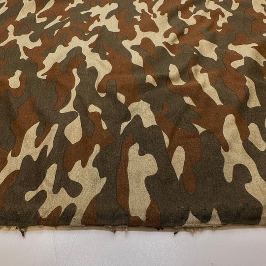 You Can Find Me In The Forest - French Terry Natural Blend Knit - Green/Brown Camo - 2M Bundle