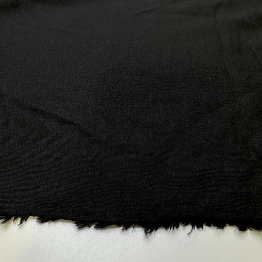 Setting Up My Vacation Responder - French Terry Natural Blend Knit - Black - 1.6M Bundle