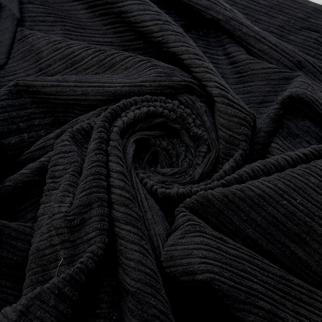 More Family Time - Cotton Blend Woven - Black - 1.4M Bundle