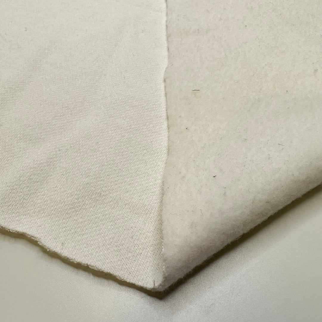 Craving Snowcones - Jersey Fleece Cotton Blend Knit - White - 1.1M Bundle