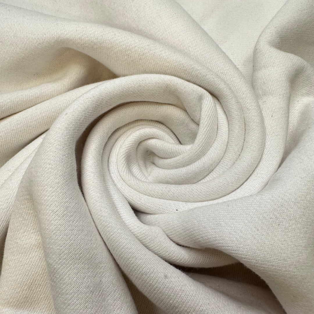 Craving Snowcones - Jersey Fleece Cotton Blend Knit - White - 1.1M Bundle