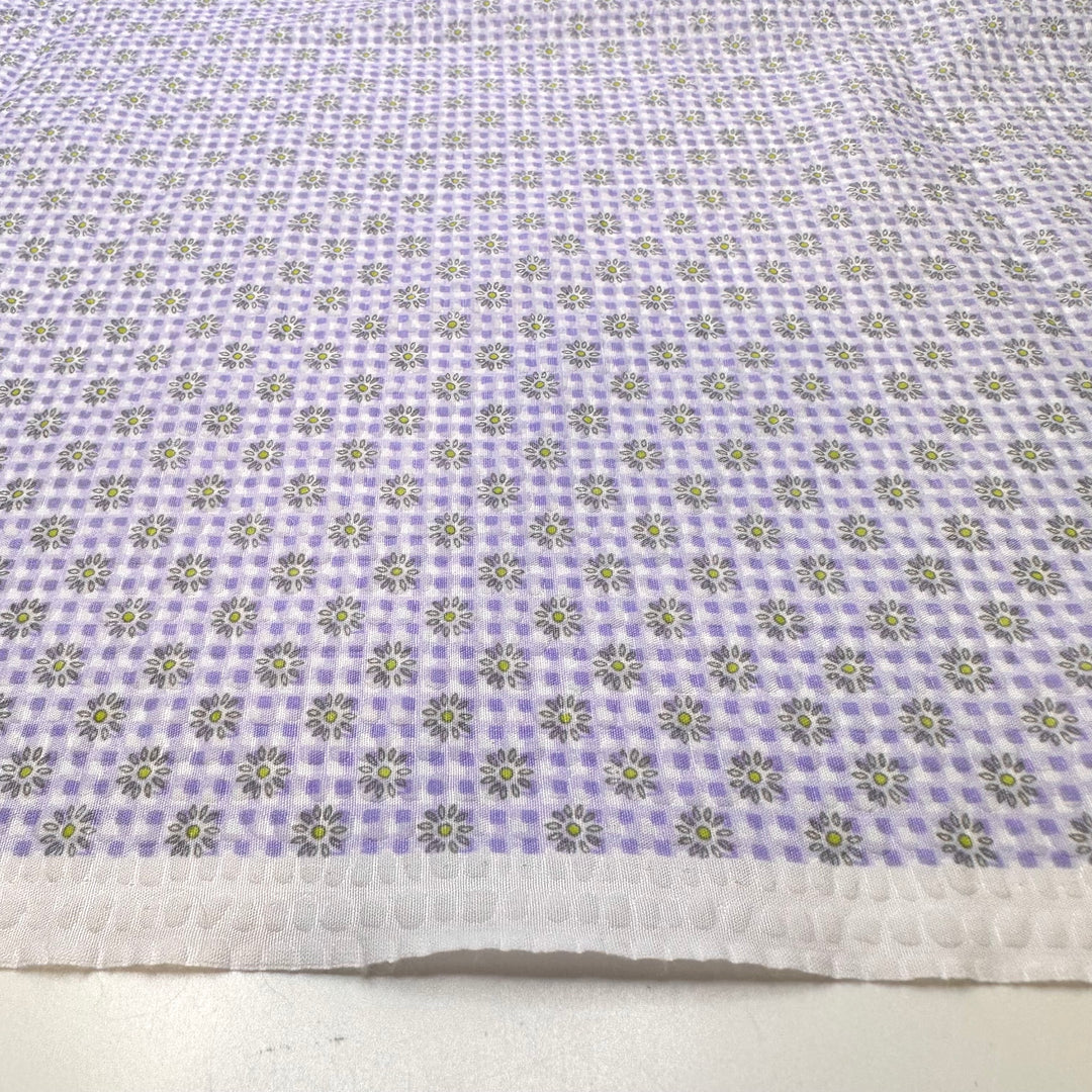 UB - Frolic Through The Field - Cotton/Poly Woven - Light Purple Floral - 1.9M Bundle