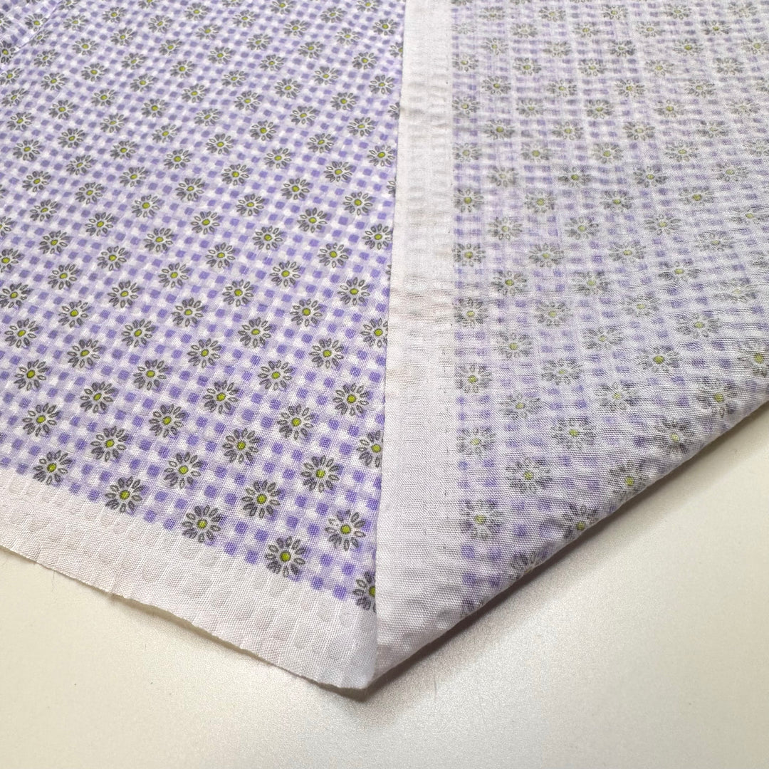 UB - Frolic Through The Field - Cotton/Poly Woven - Light Purple Floral - 1.9M Bundle
