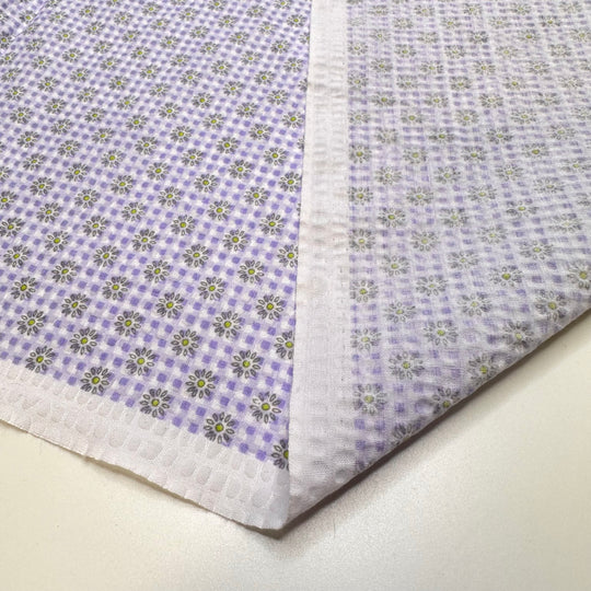 UB - Frolic Through The Field - Cotton/Poly Woven - Light Purple Floral - 1.9M Bundle