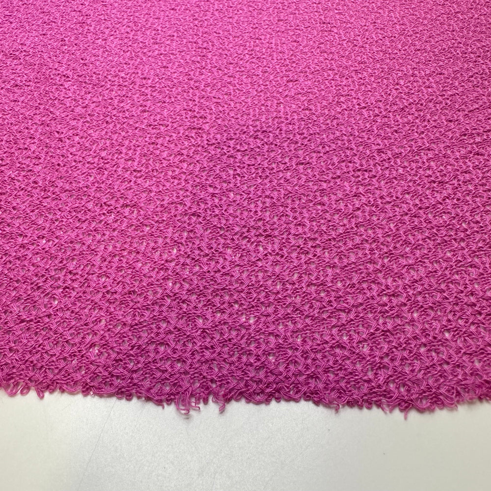 UB - Cotton Candy Art - Polyester Blend Knit - Dark Pink - 1.25M Bundle