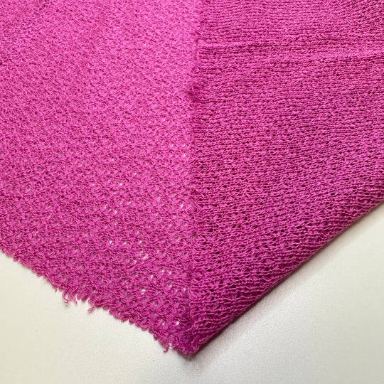 UB - Cotton Candy Art - Polyester Blend Knit - Dark Pink - 1.25M Bundle