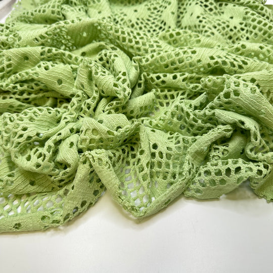 UB - Succulent Garden - Synthetic Blend Knit - Light Green Geometric - 1M Bundle