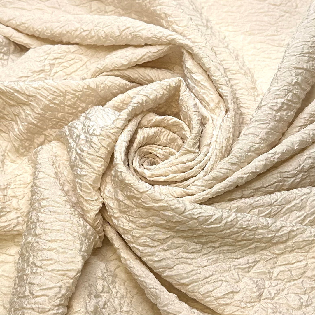 UB - Big Fluffy Clouds - Polyester Blend Woven - Cream - 1.4M Bundle