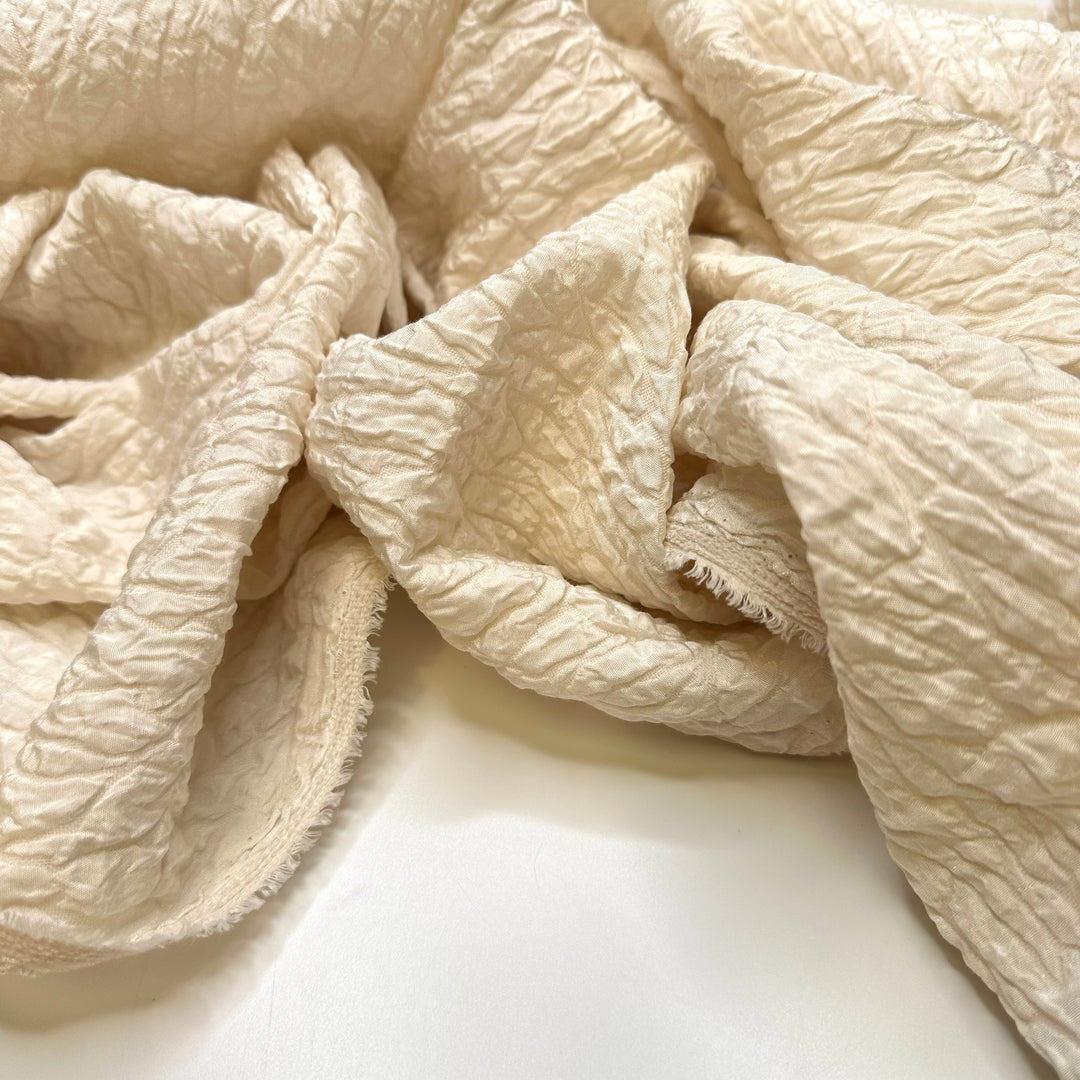 UB - Big Fluffy Clouds - Polyester Blend Woven - Cream - 1.4M Bundle