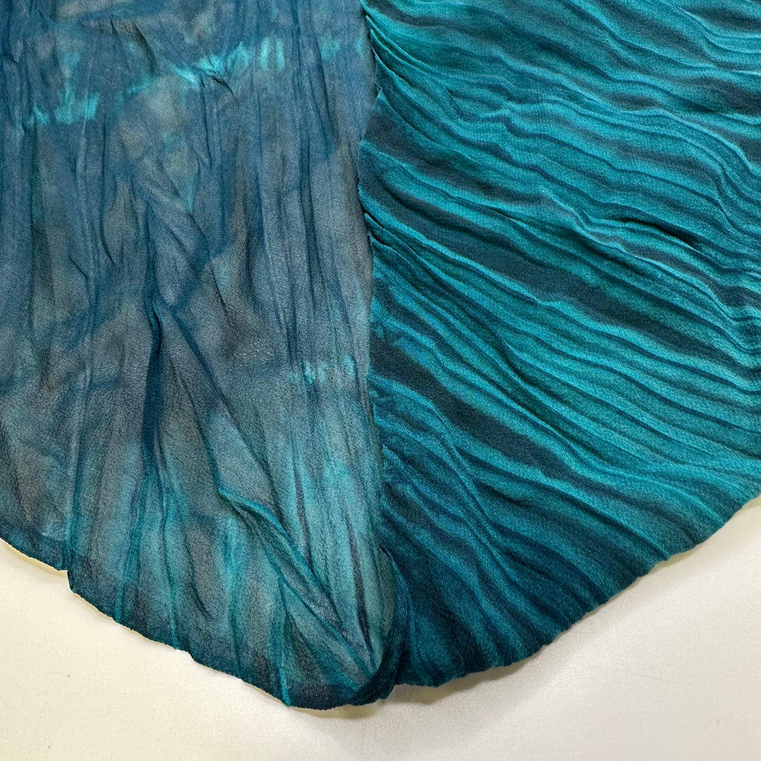 UB - Go With The Flow - Silk Woven - Blue Multi Abstract - 5.4M Bundle