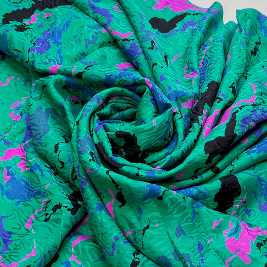 UB - Lucid Dreaming - Silk Woven - Green Multi Abstract - 2.2M Bundle