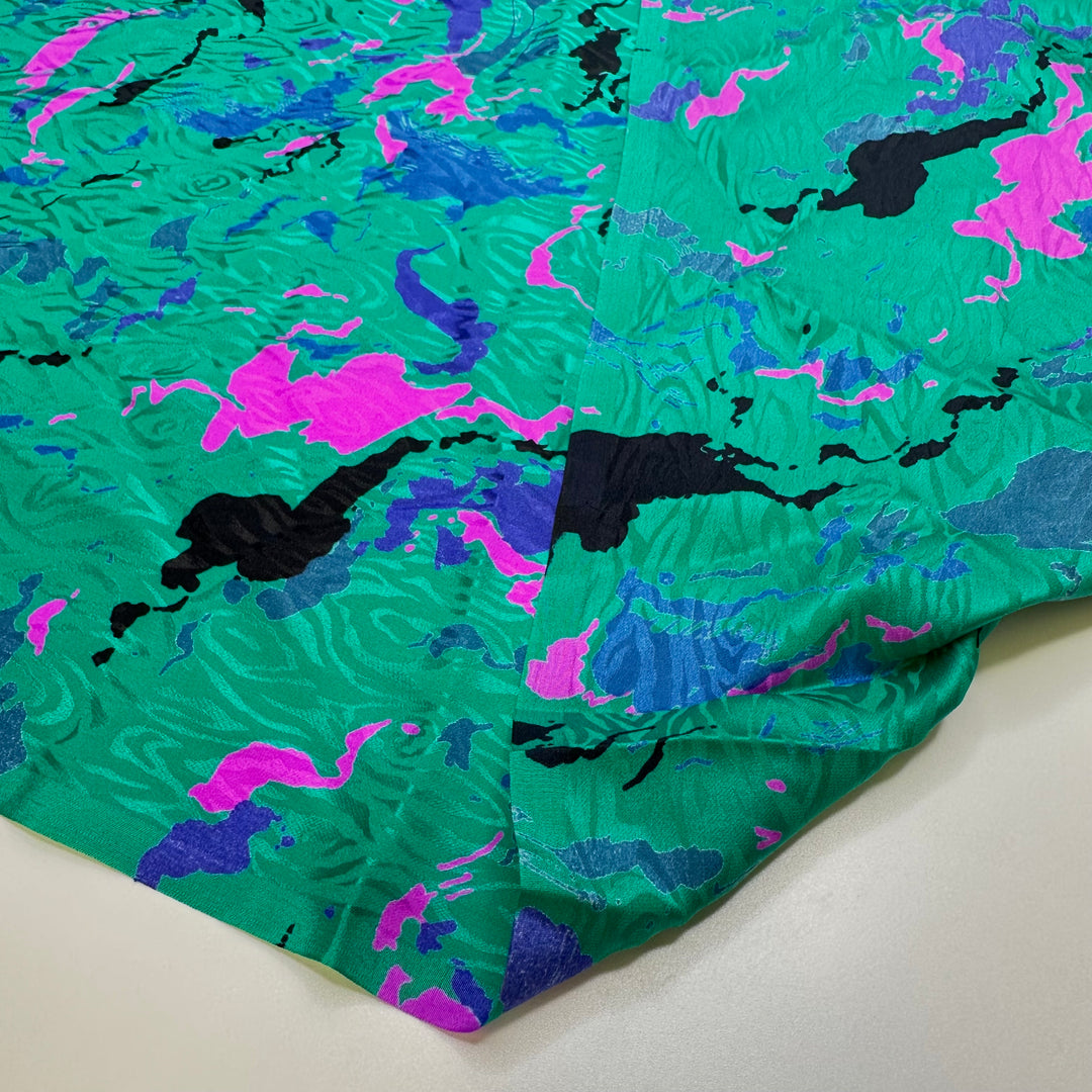 UB - Lucid Dreaming - Silk Woven - Green Multi Abstract - 2.2M Bundle