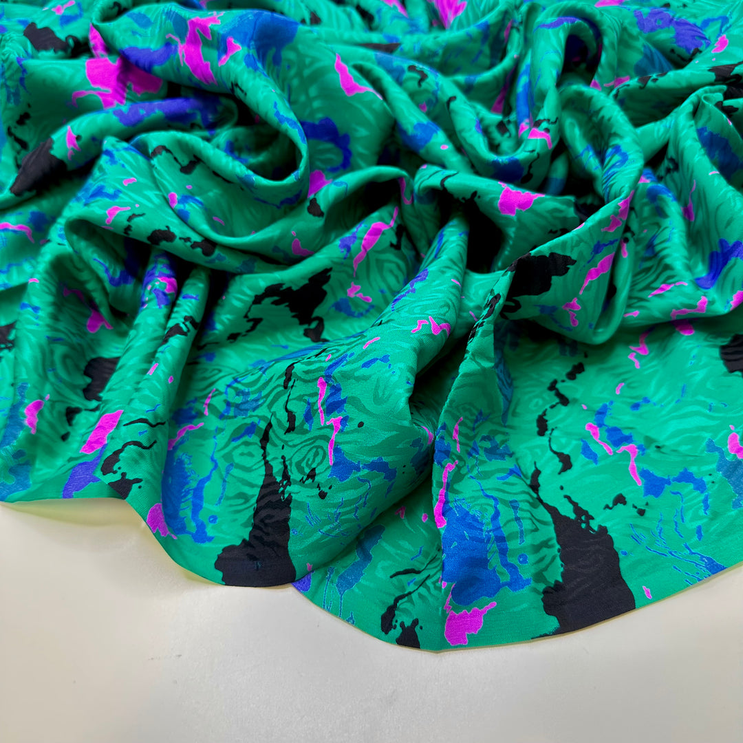 UB - Lucid Dreaming - Silk Woven - Green Multi Abstract - 2.2M Bundle