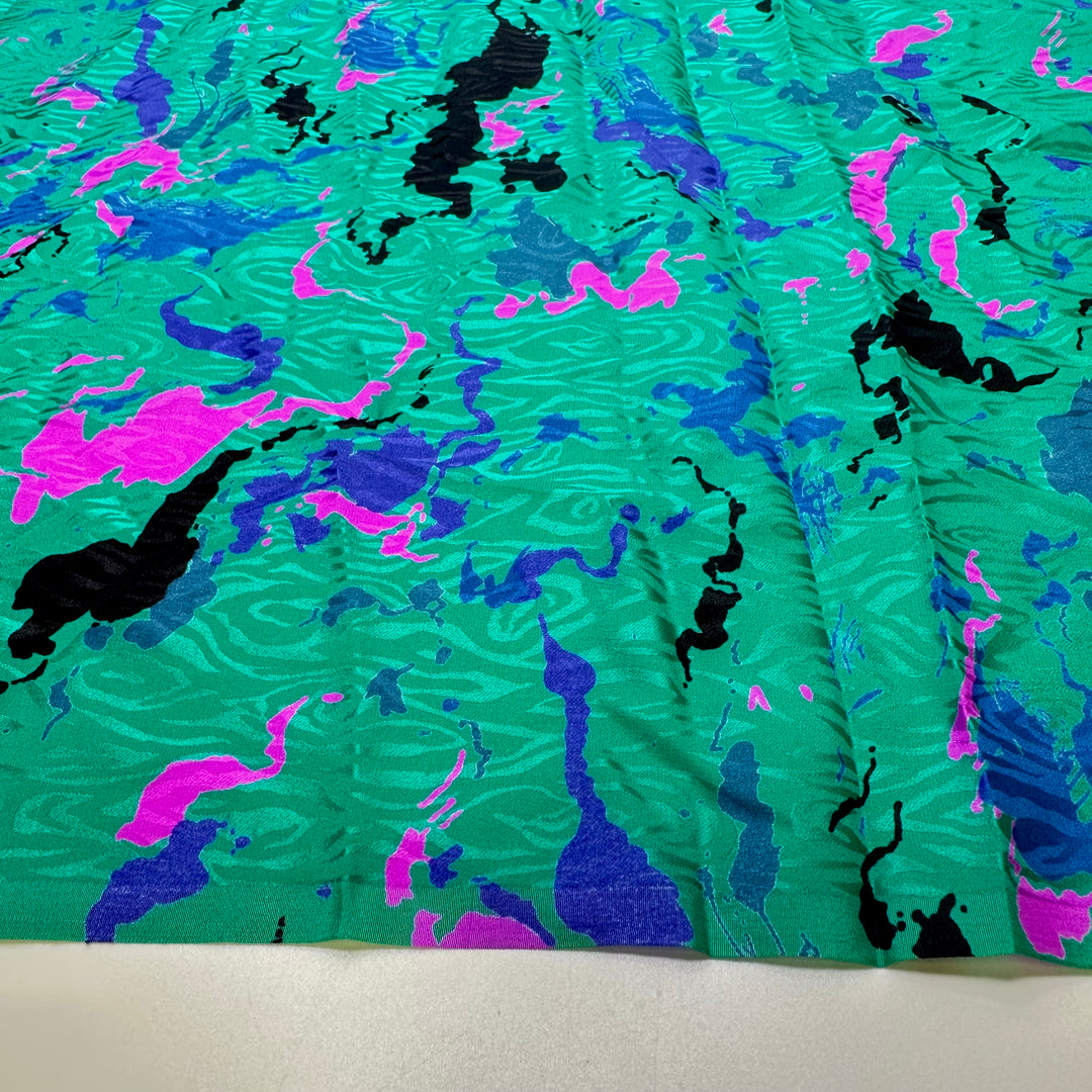 UB - Lucid Dreaming - Silk Woven - Green Multi Abstract - 2.2M Bundle